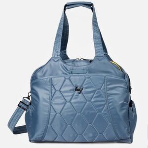 Lug Pontoon 2 Overnight Tote. Blue Moon. NWT